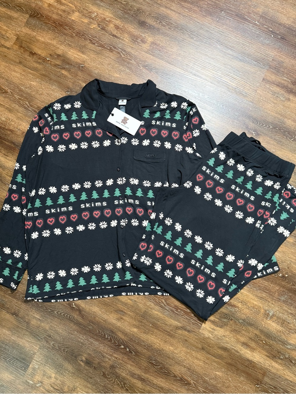 SKIMS x Cactus Plant Flea Market | Sleep Set | Onyx | Size 2X | NWT